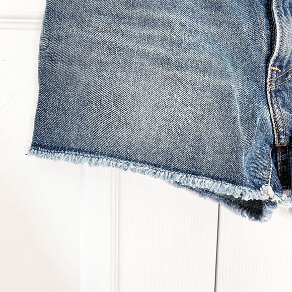 Levi's Cut-Off Denim Shorts - Picture 2 of 6